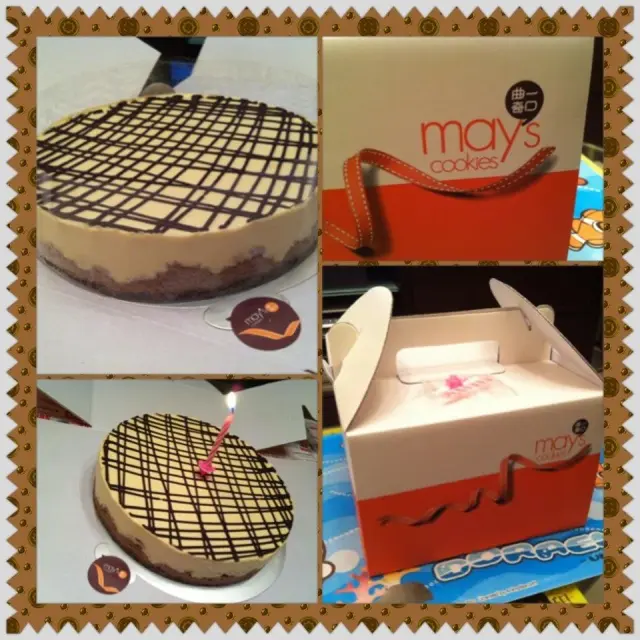 甜酒咖啡芝士餅