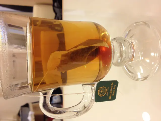 蘋果紅茶(飲了一半,WAITER自動幫忙加熱水)