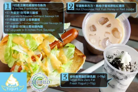 明明團購網display個熱狗靚仔咁多架..同實物差好遠！