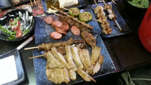 燒肉串, 燒雞翼, 燒腸