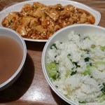 麻婆豆腐菜飯