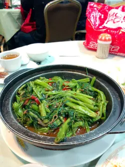 马拉盏通菜