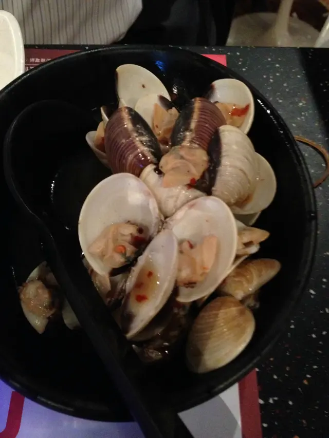 有砂既辣酒煮蜆