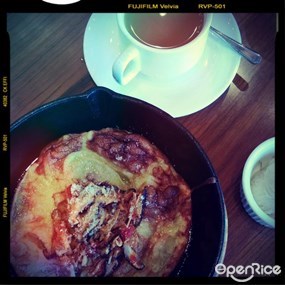 蕃茄金菇 pancake - 銅鑼灣的WIRED CAFE