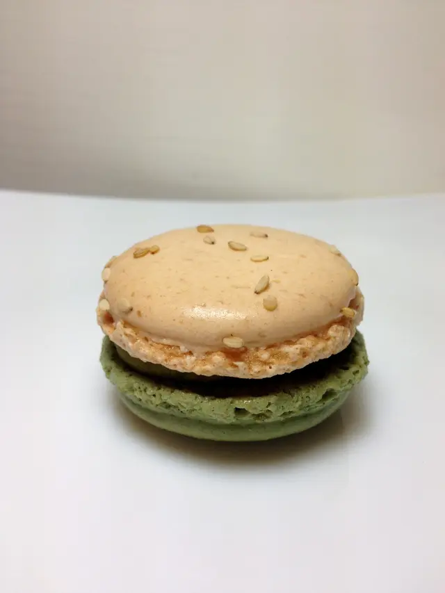 Matcha Green Tea & Black Sesame Crisp