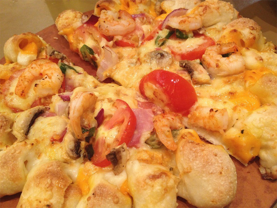 cheesy pizza stuffing图片