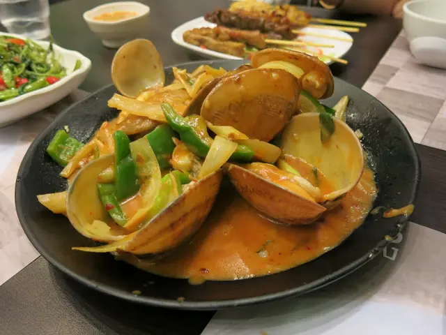 辣椒膏炒大蜆