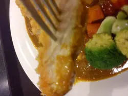 炸粉並不厚身