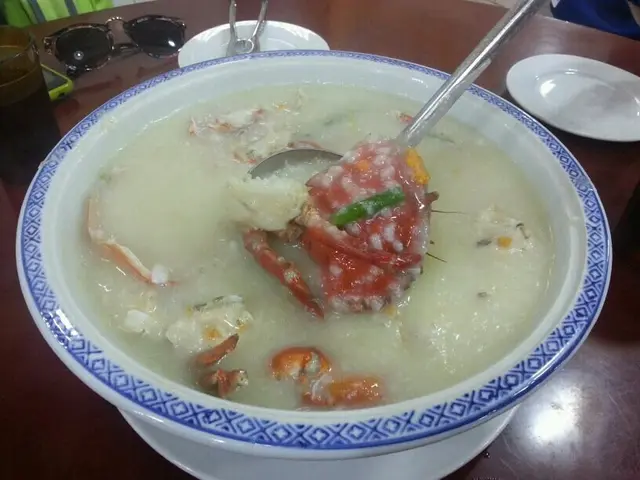 蟹香量多粥又綿, 抵食!!