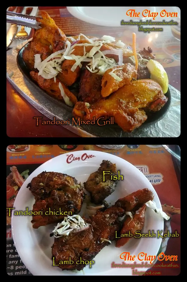 Tandoori mixed grill