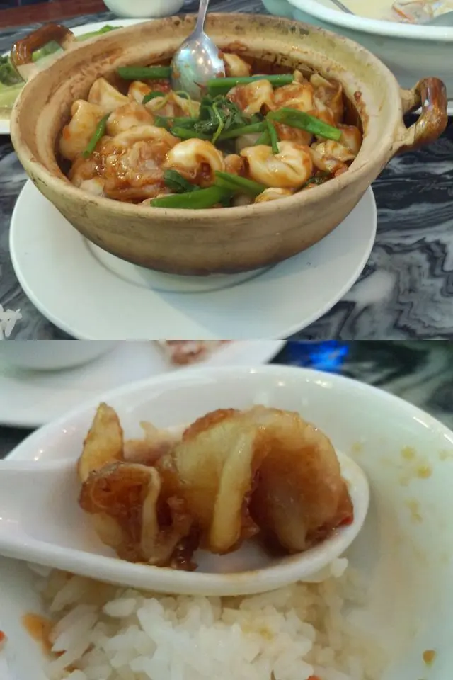 麵醬魚卜煲