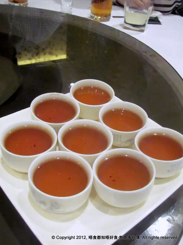 功夫茶茶味香濃而茶溫十足