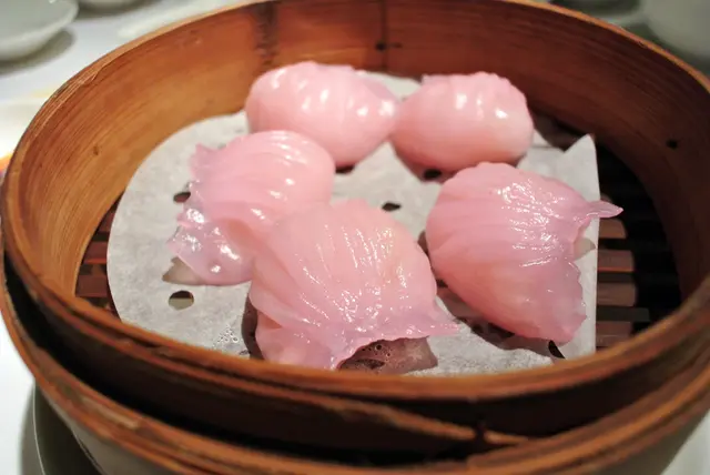 香檳蝦餃