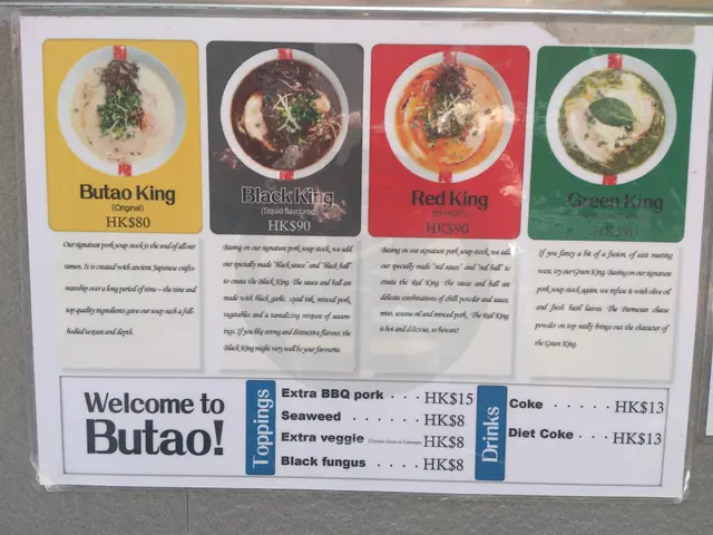 排隊略影...餐牌