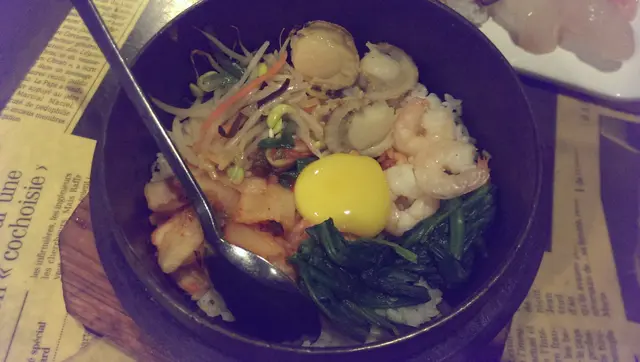 海鮮石窩飯