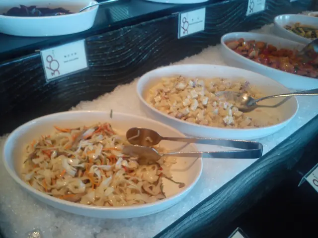 好多不同款式的沙律