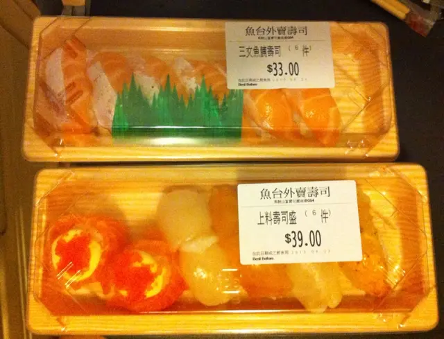 三文魚，帶子，花之戀，海膽蝦壽司都好味道