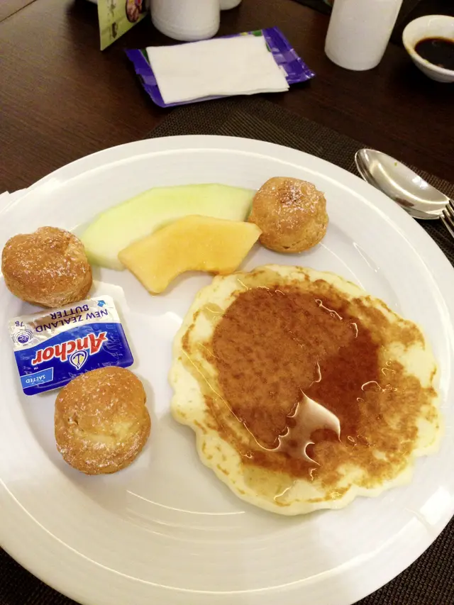 Puffs和自製hotcake