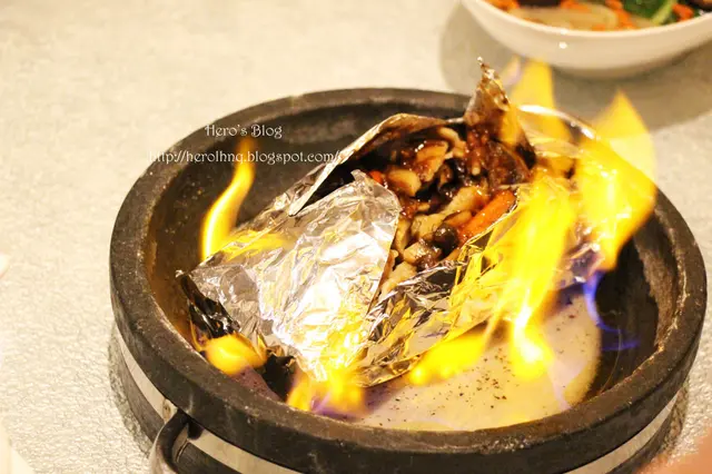 紅酒火燄黑豚肉