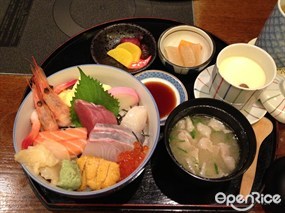 北海道海鮮丼 full set - 尖沙咀的禪八日本料理