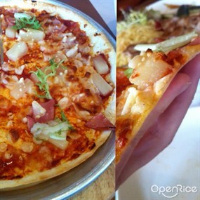 Hawaiian Thin Crust Pizza - 紅磡的alfafa