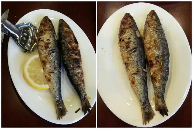 好大條,魚肉烤的通透,好吃。