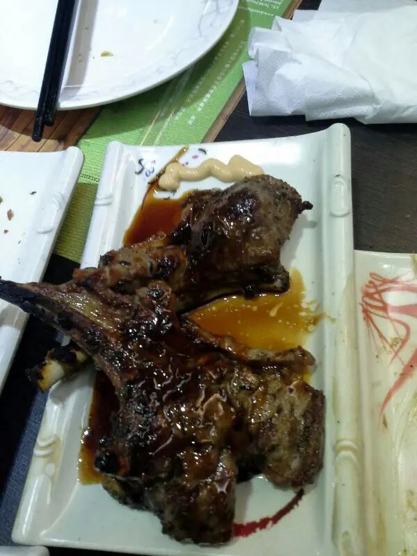 咸了點  浪費了羊肉