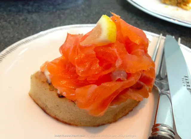 好大塊三文魚呀～