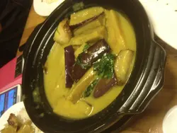 青咖哩豬頸肉