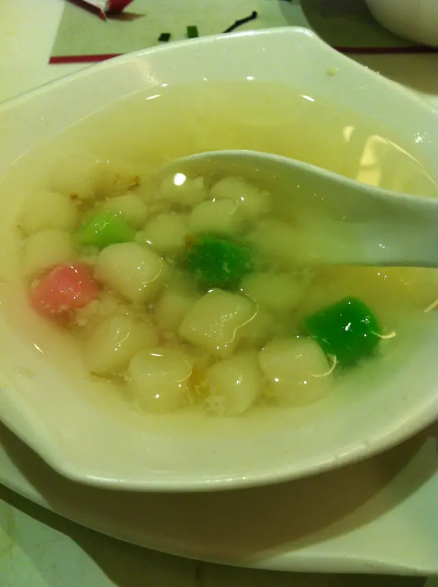 好香的桂花味道 小丸子都好煙韌