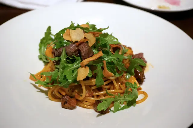 Spaghetti with Wagyu Beef