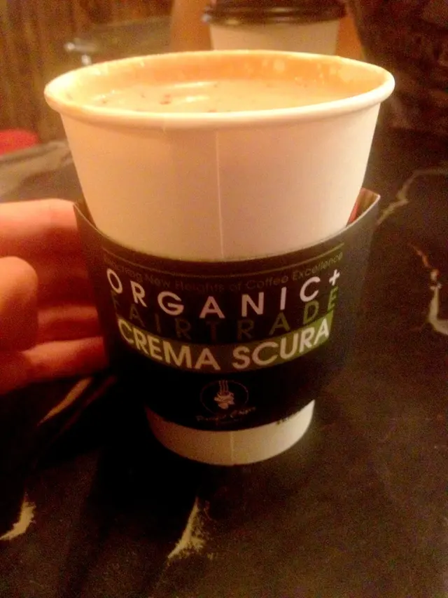 香橙朱古力latte