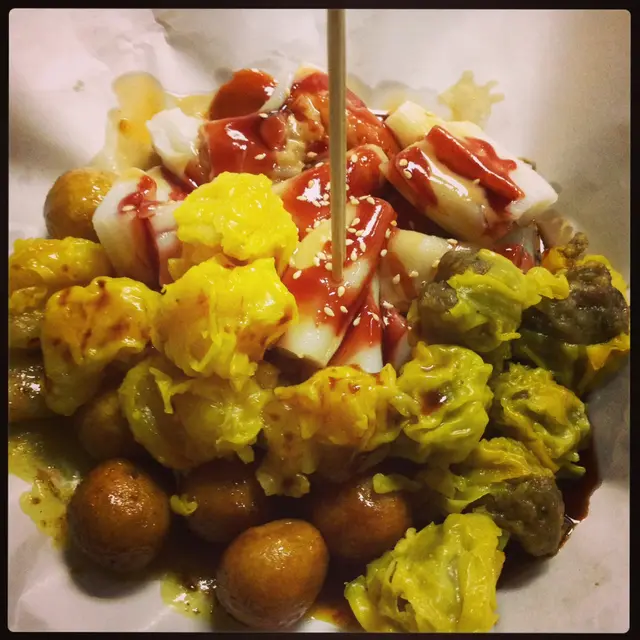 魚肉燒賣,魚蛋,腸粉,乾蒸牛肉燒賣