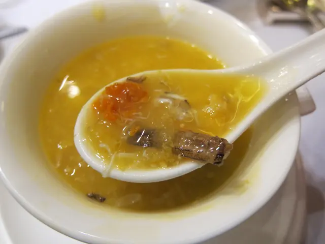 大閘蟹粉花膠羹