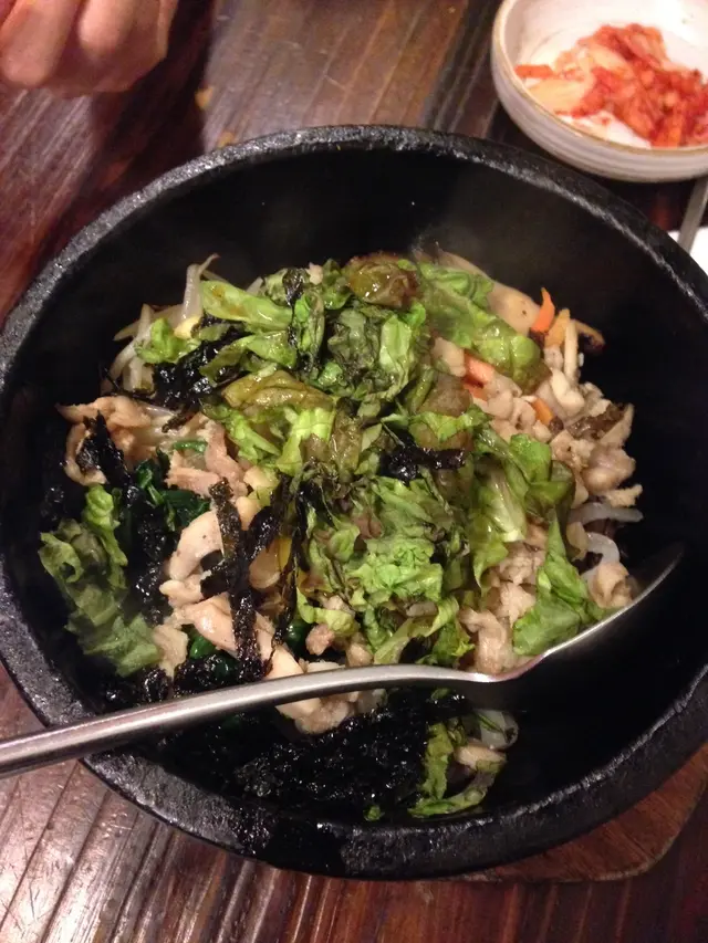 石頭鍋撈飯-豬肉($80)