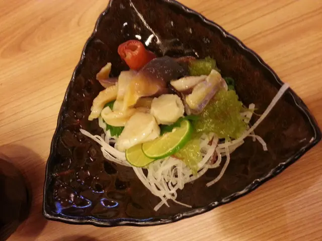 活北寄背刺身(大) , 上枱完成品