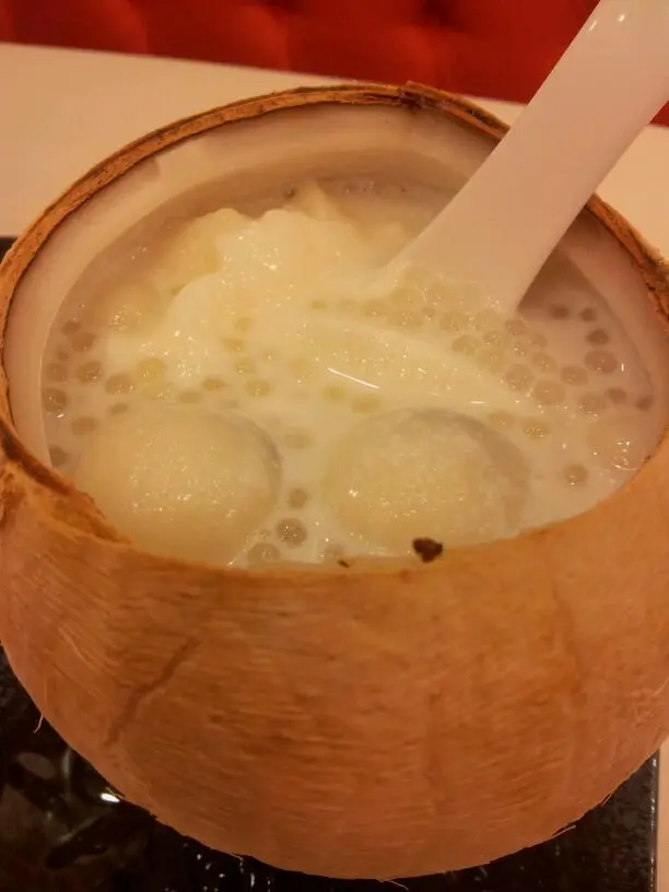 有蛋白、芝麻湯圓、小丸子(香滑)