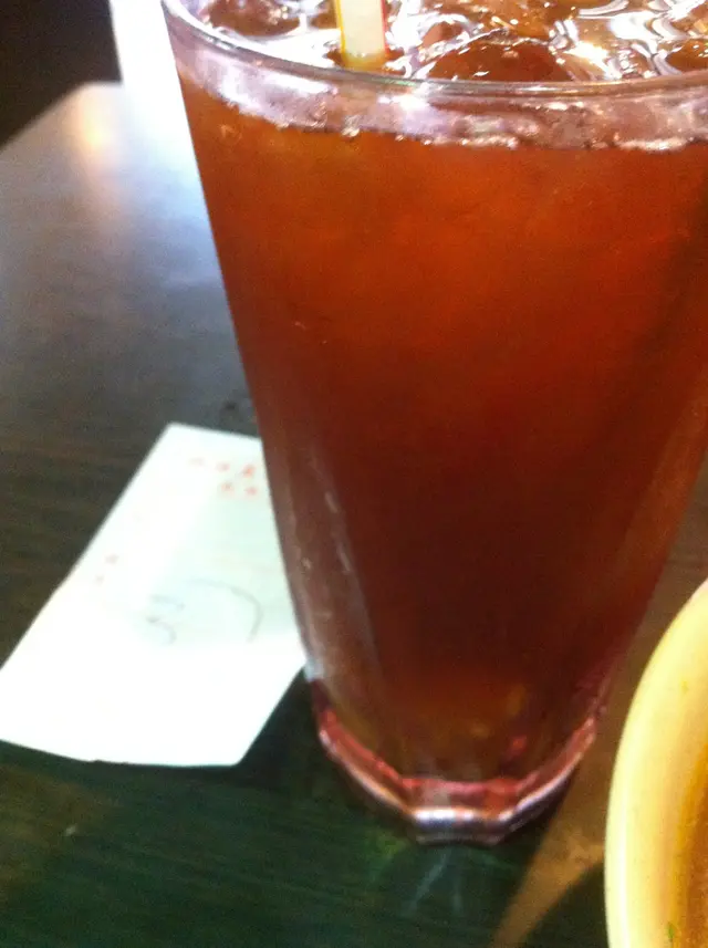 凍檸茶,茶味都ok.