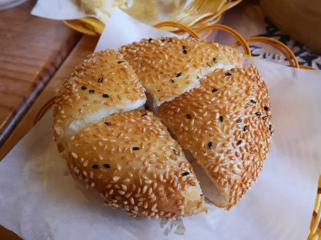 Turnip Cake with Sesame