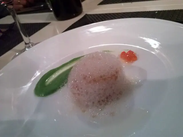 朋有話鋪在帶子面的泡泡清檸汁很考功夫