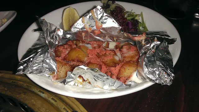 明太子芝士焗薯角