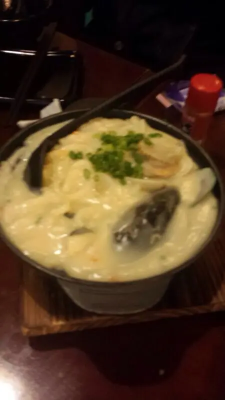 芝士海鮮烏冬