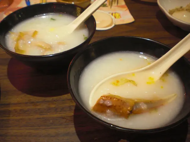 鮑魚雞絲粥、滋味水蟹粥