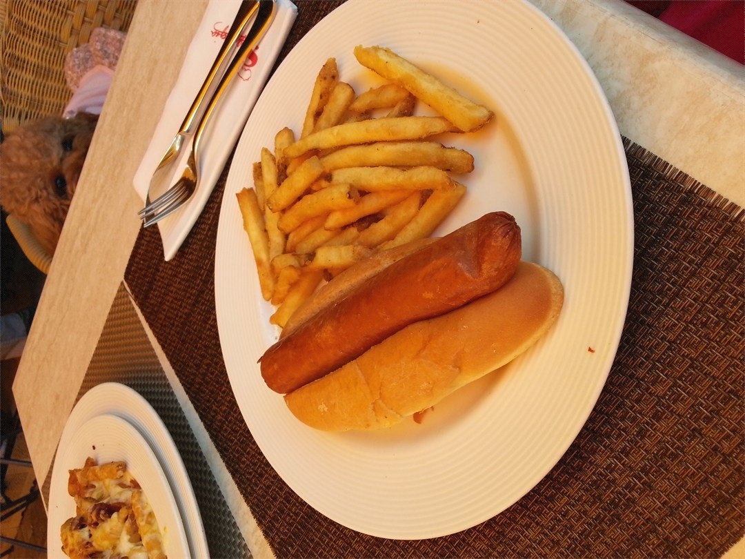 Mini Hotdog With French Fries 65 Spiaggias Photo In