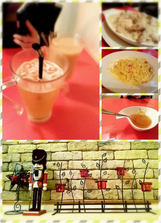 是晚點餐及場內擺設