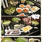 非常齊款齊料的salad bar