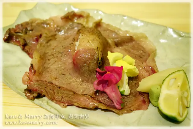 薄切牛肉眼壽司