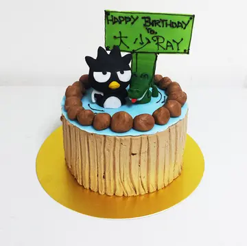 XO 卡通公仔 3D 立体生日蛋糕