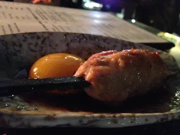 Egg Yolk & Chicken Tsukune