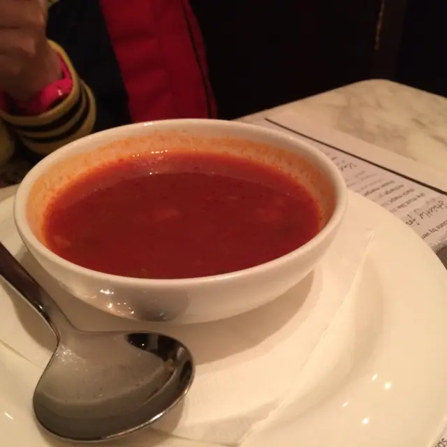 蕃茄菜湯加芝士